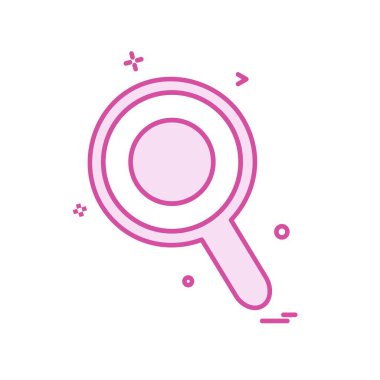 Arama simge tasarlamak vektör