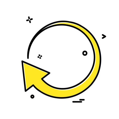 Simge tasarım vektörünü tazele