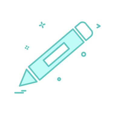 Kalem simge tasarlamak vektör