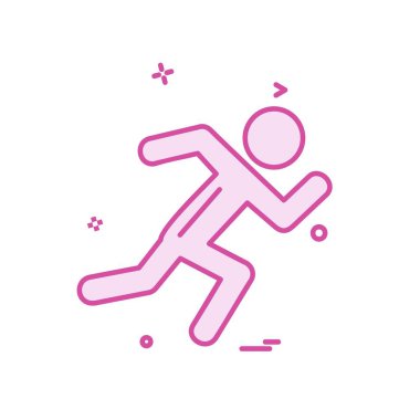 Çalışan simgesi tasarım, vektör çizim