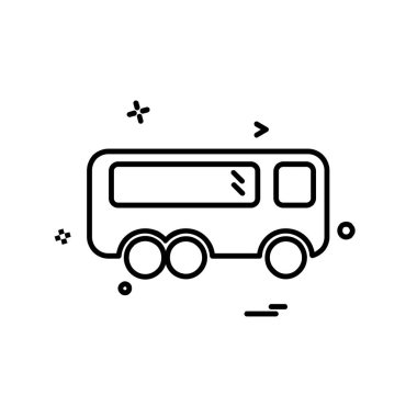 Van simge tasarlamak vektör