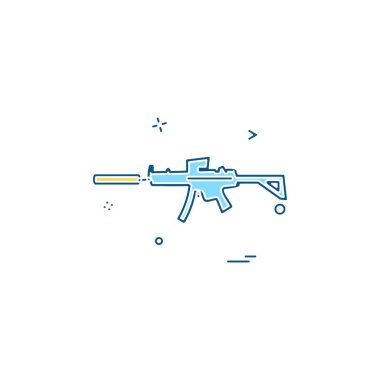 Silah simge tasarlamak vektör 