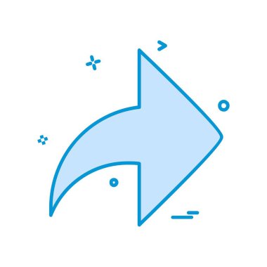 Ok simgesi tasarım vektörü