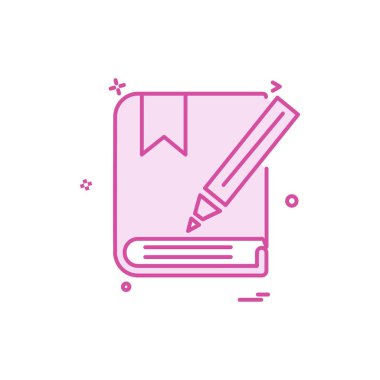 defter simge tasarlamak vektör