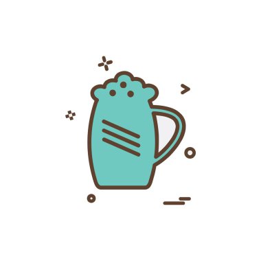 Simge tasarım vektörünü iç