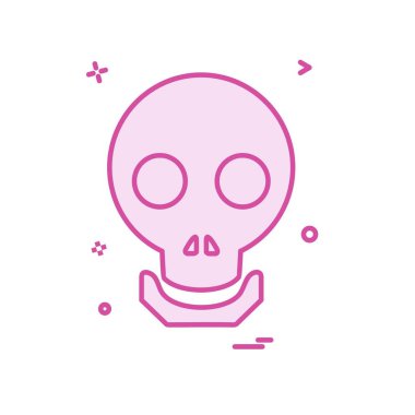 Cadılar Bayramı simgesi tasarım vektörü