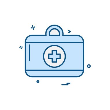 Sağlık simgesi tasarım vektörü 