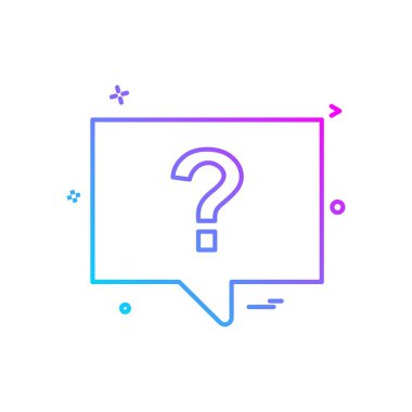 konuşan sohbet sms simge vektör çizim 