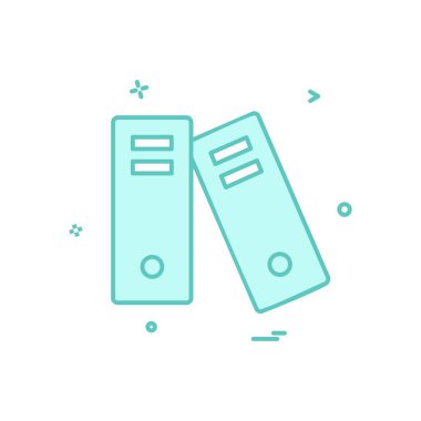 Dosya simgesi tasarım vektörü