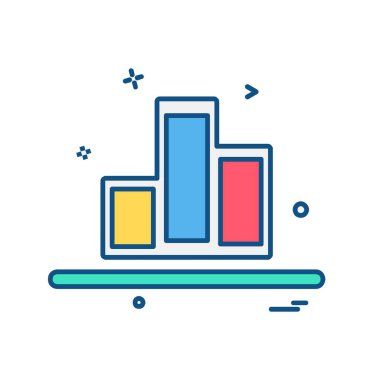 İş grafik simge tasarlamak vektör