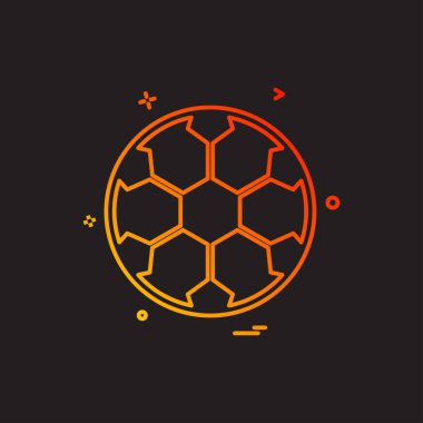 Sporrts ve Oyunlar simge tasarlamak vektör