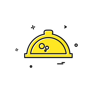 Hot pot simge tasarım vektörü