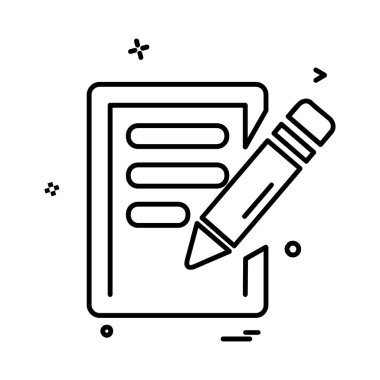 Çalışma simge tasarlamak vektör 