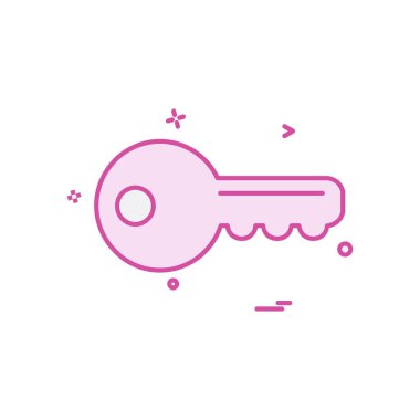 Anahtar simge tasarlamak vektör