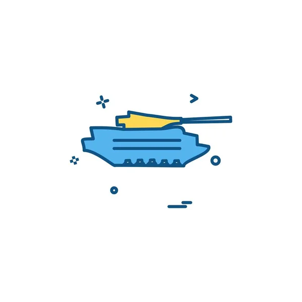 Ejército Icono Diseño Vector — Vector de stock