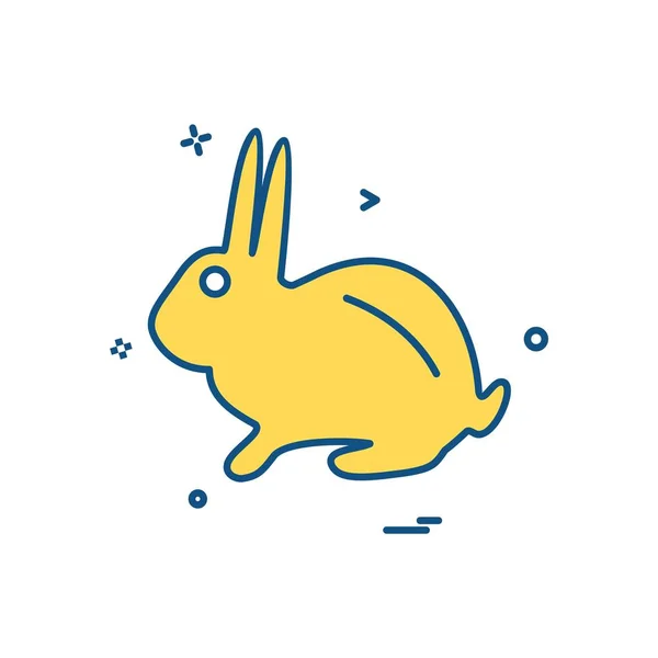 兔子图标设计矢量 — 图库矢量图片