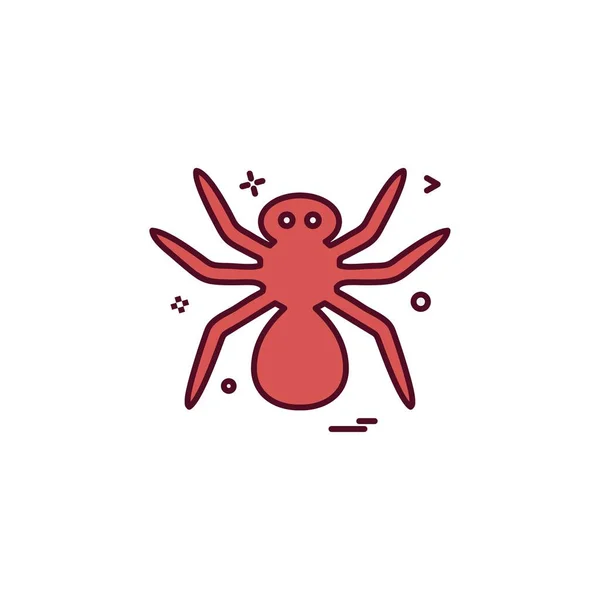 Insekten Icon Design Vektor — Stockvektor