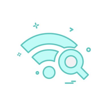Wifi simge tasarım vektörü