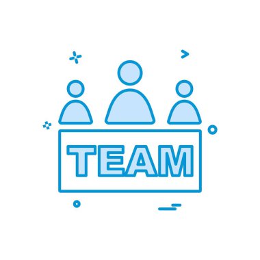 Grup avatar simge tasarlamak vektör