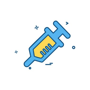 Tıbbi simge tasarım, renkli vektör çizim