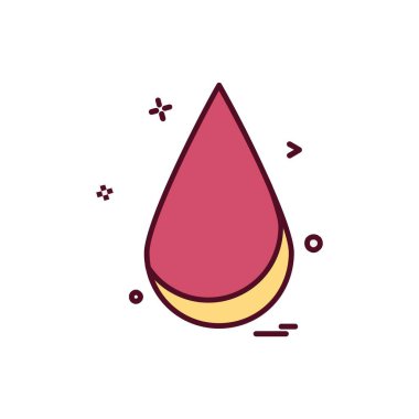 Simge tasarım vektörünü bırak