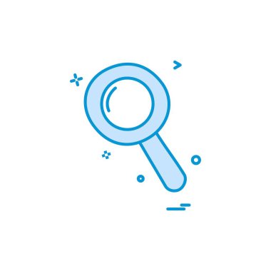 Arama simgesi vektör tasarımı