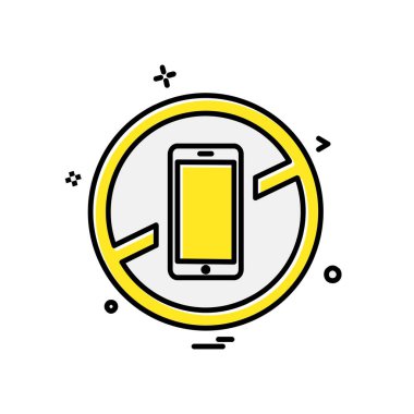 Akıllı telefon simge tasarlamak vektör 