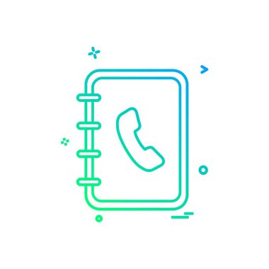 Belge simgesi tasarım vektörü