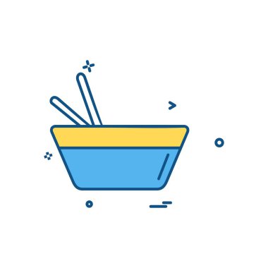 Gıda simge tasarlamak vektör