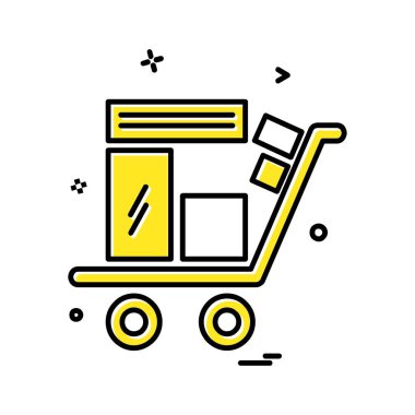 Seyahat simgesi tasarım vektörü 