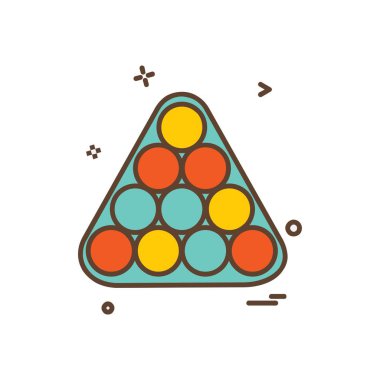 Havuzu simge tasarlamak vektör