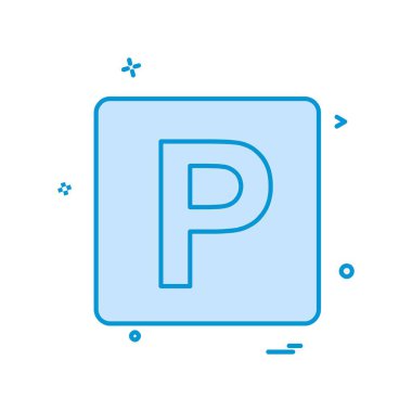 Park simge tasarlamak vektör