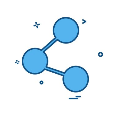 Simge tasarım vektörünü paylaş 
