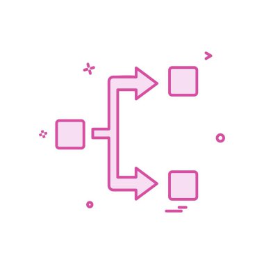 Ağ simgesi tasarım vektörü