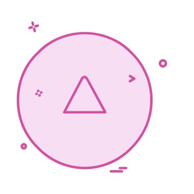 Yukarı ok simgesi tasarım vektörü