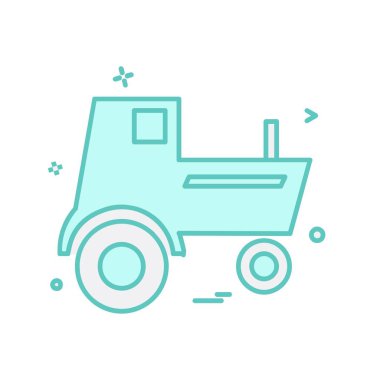 Kamyon simgesi tasarım vektörü