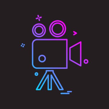 Ortam simgesi tasarım vektörü