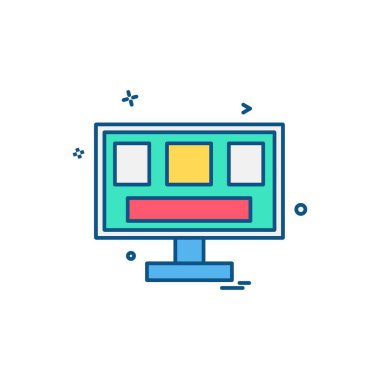 İş simge tasarlamak vektör 