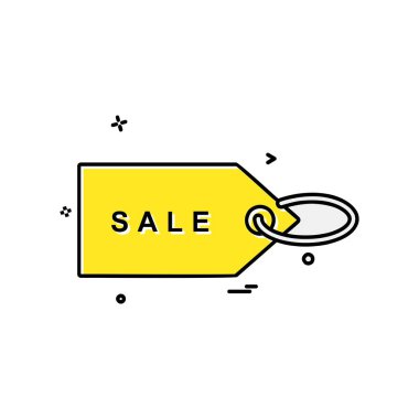 Alışveriş simgesi tasarım vektörü