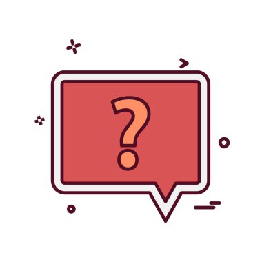 İleti simge tasarlamak vektör