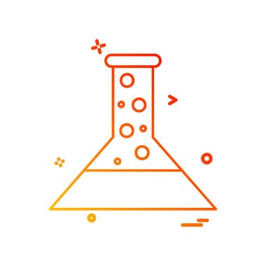 Tıbbi simge tasarım, renkli vektör çizim