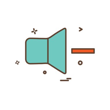 Birim simge tasarlamak vektör