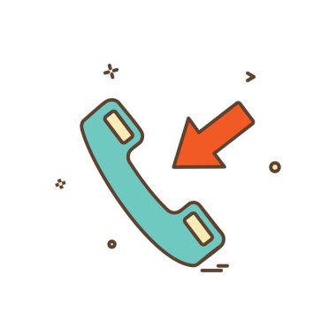 Arama simgesi tasarım, renkli vektör çizim