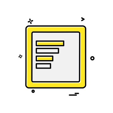 Dosya simgesi tasarım vektörü