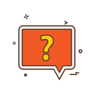 İleti simge tasarlamak vektör