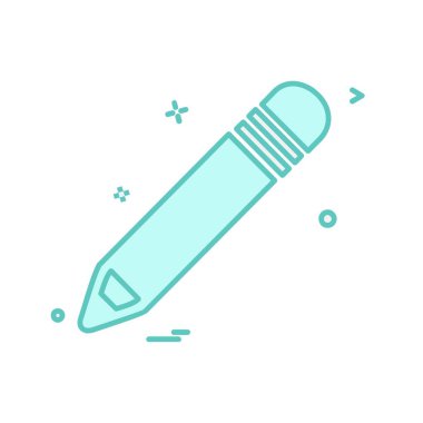 Kalem simgesi tasarım vektörü