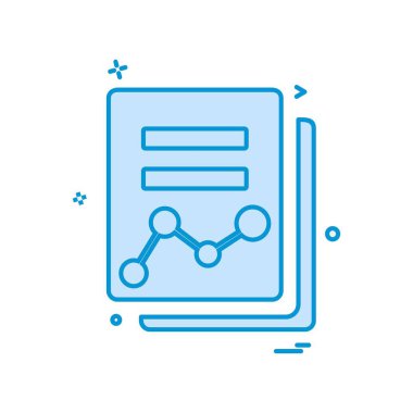 Dosya simgesi tasarım vektörü