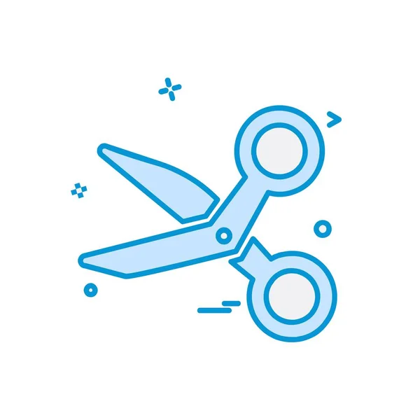 Schere Icon Design Vektor Illustration — Stockvektor