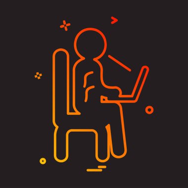 İş simge tasarlamak vektör