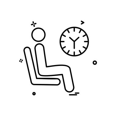 Simge vektör beyaz arka plan üzerinde seyahat